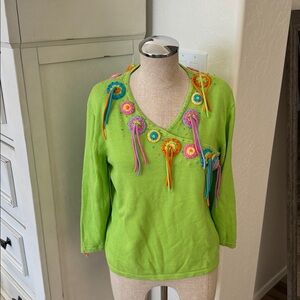 Vintage Berek by Takako Saxon L sweater